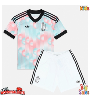 Belgium Replica Away Stadium Kit for Kids World Cup 2026 Short Sleeve (+ pants)